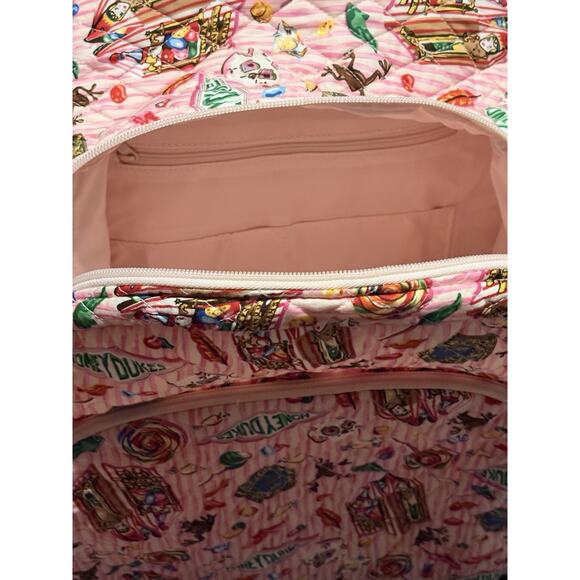 Vera Bradley Harry Potter Honeydukes Large Backpack ID Case Card Wallet Lanyard